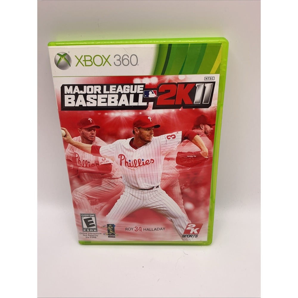Major League Baseball 2K11 (Xbox 360) Complete CIBโ Game - Tested! Cleaned!